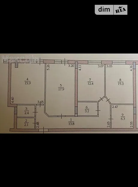 Квартира на вул. Смиковецька, 56 в Тернополі, ID 387504, фото №7