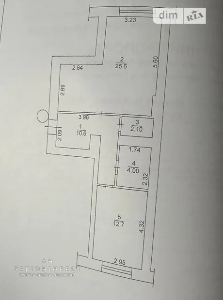 Квартира на вул. Миколи Мозгового, 2 в Києві, ID 235007, фото №18