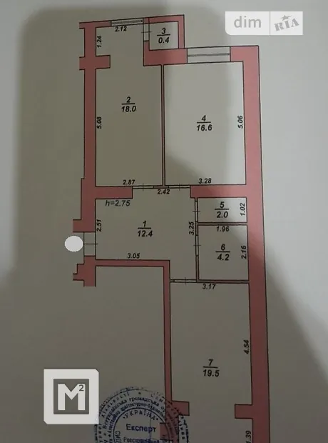 Квартира на вул. Гетьмана Мазепи, 67 в Хмельницькому, ID 224778, фото №6