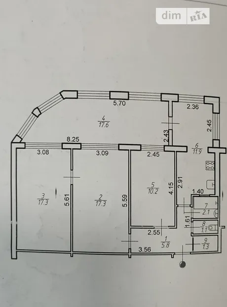 Квартира на вул. В'ячеслава Чорновола, 138 в Івано-Франківську, ID 206822, фото №21
