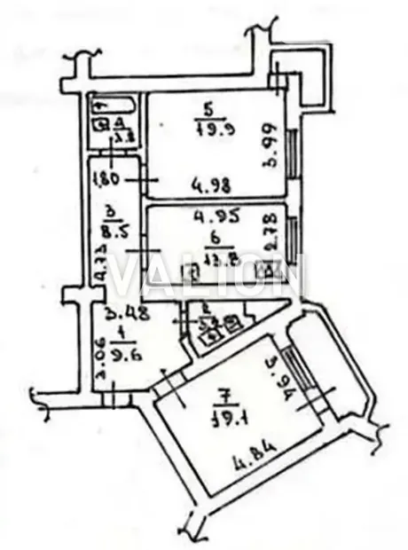 Квартира на просп. Миколи Бажана 24/1 в Києві, ID 190538, фото №30