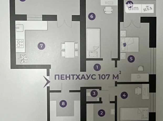 Квартира на вул. Тараса Шевченка в Івано-Франківську, ID 309989, фото №14