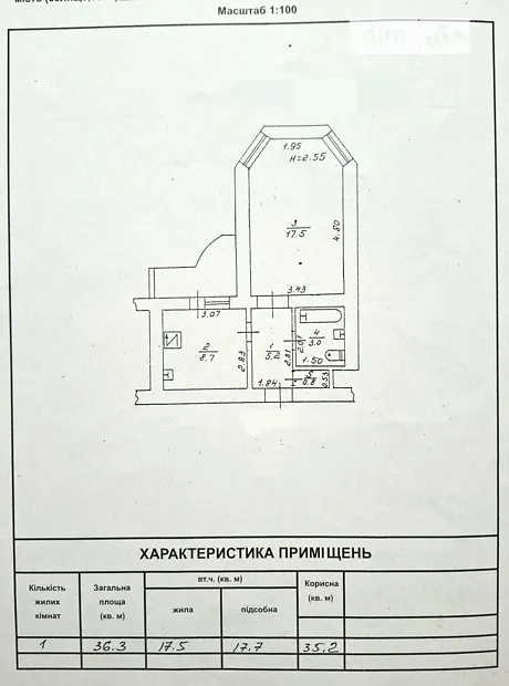 Квартира на просп. Небесної Сотні, 12 в Одесі, ID 175680, фото №6