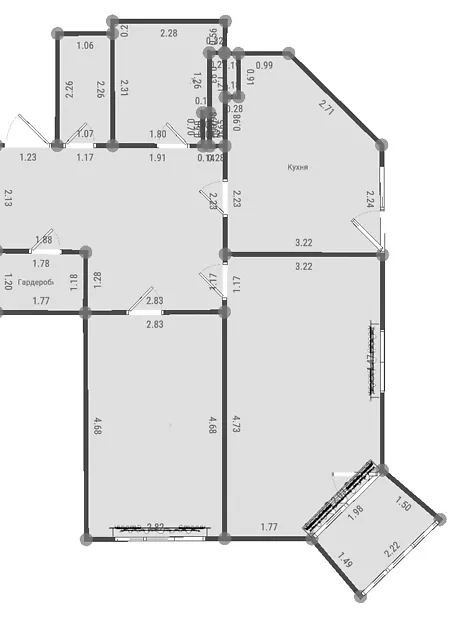 Квартира на вул. Бакинська, 37Д в Києві, ID 199647, фото №26