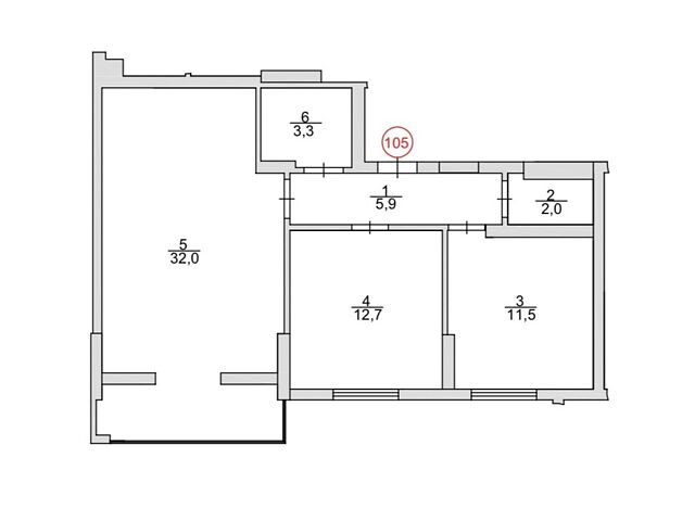 Квартира на просп. Соборності, 22Б в Луцьку, ID 238093, фото №1