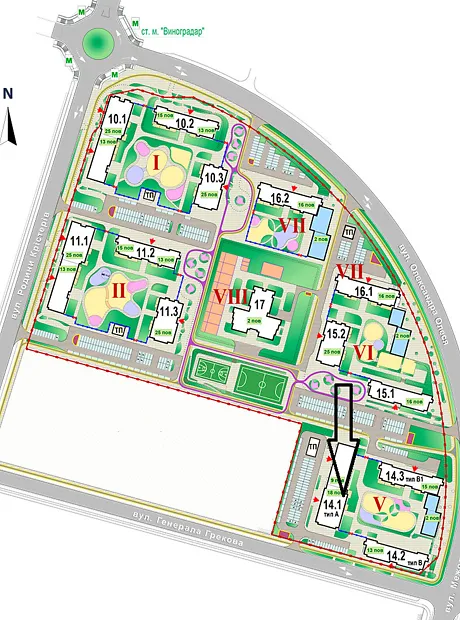Квартира на вул. Генерала Грекова, 4 в Києві, ID 200604, фото №15