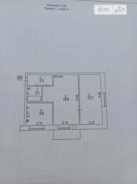 Квартира на вул. Костанайська, 8 в Києві, ID 170081, фото №21