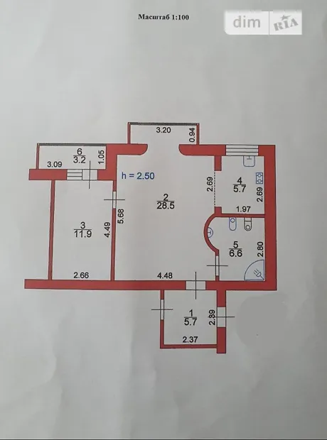 Квартира на вул. Грабовського, 9 в Луцьк, ID 220057, фото №1