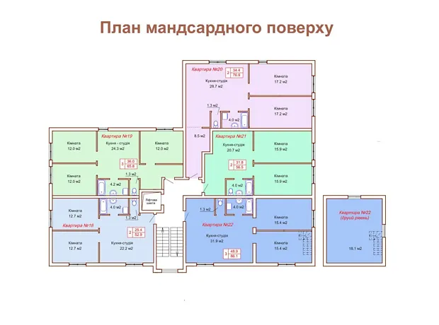 Квартира на вул. Яслинська, 3 в Києві, ID 163355, фото №3