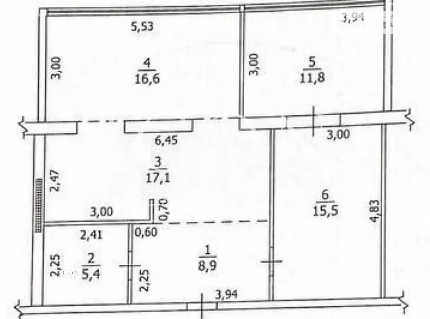 Квартира на вул. Березняківська, 14А в Києві, ID 227228, фото №21