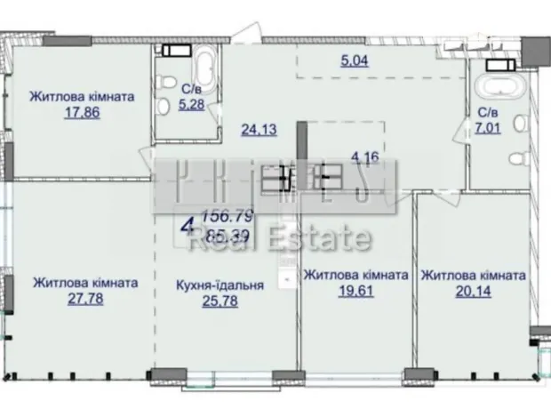 Квартира на вул. Андрія Верхогляда, 9 в Києві, ID 204374, фото №7