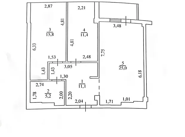 Квартира на бул. Французький 85/5 в Одесі, ID 170444, фото №26