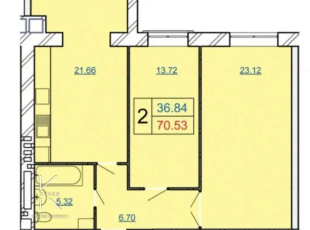 Квартира на вул. Січових Стрільців, 8Б в Хмельницькому, ID 238806, фото №16