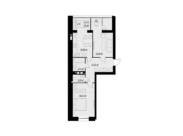 Квартира на шосе Старокостянтинівське 7/2 в Хмельницький, ID 219937, фото №5