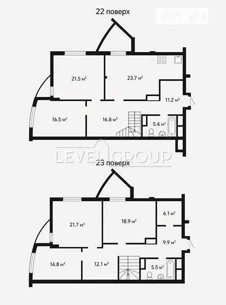 Квартира на вул. Глибочицька, 32-В в Києві, ID 177465, фото №37