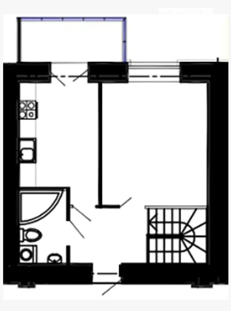 Квартира на вул. Глибока, 19 в Тернополі, ID 243261, фото №15