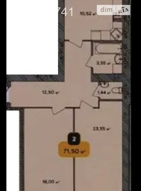 Квартира на вул. Кам'янецька 100/2 в Хмельницькому, ID 219292, фото №14