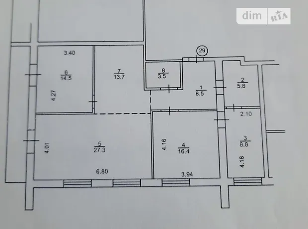 Квартира на вул. Творча, 4 в Києві, ID 167516, фото №29