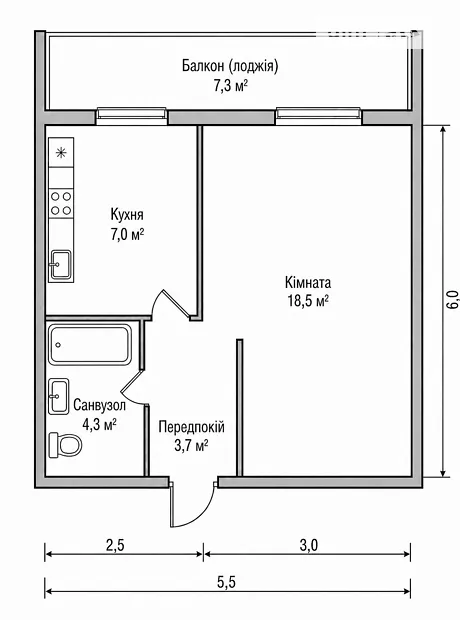 Квартира на узвіз Кловський, 20 в Києві, ID 282930, фото №9