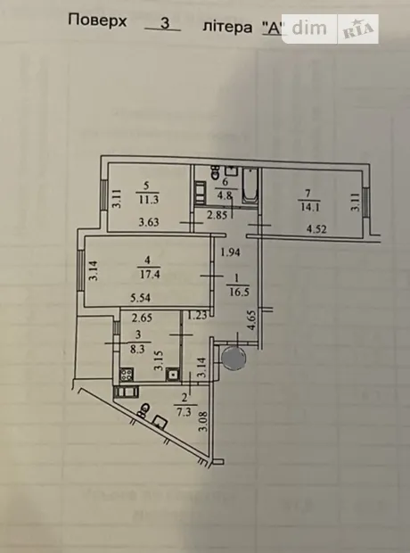Квартира на вул. Милославська, 18 в Києві, ID 179444, фото №16