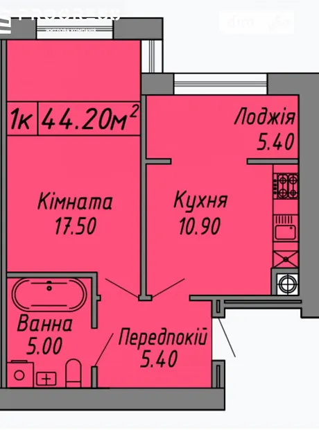 Квартира на вул. Бандери Степана 60/1 в Івано-Франківську, ID 183606, фото №4