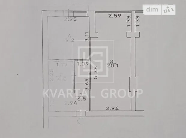 Квартира на вул. Гостомельська, 2А в Києві, ID 221554, фото №9