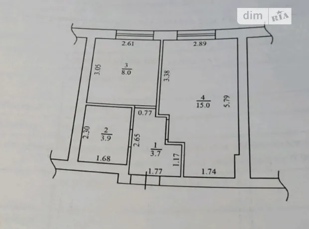 Квартира на вул. Теплична, 62 в Києві, ID 306714, фото №3