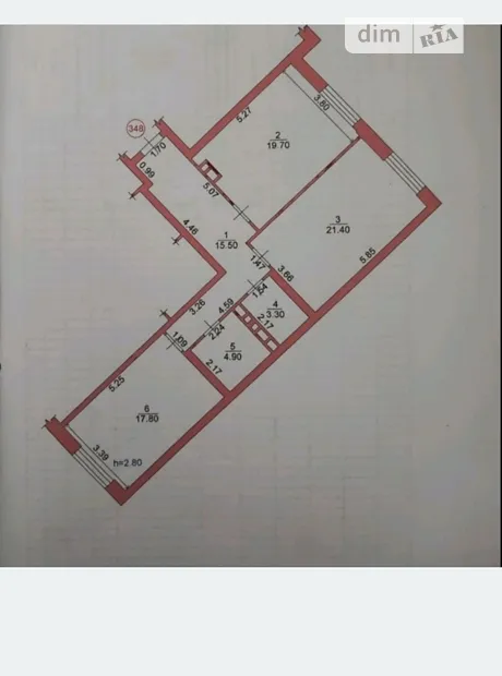 Квартира на вул. Глибочицька, 73 в Києві, ID 261780, фото №6