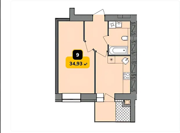 Квартира на вул. Кам'янецька в Хмельницький, ID 223988, фото №4
