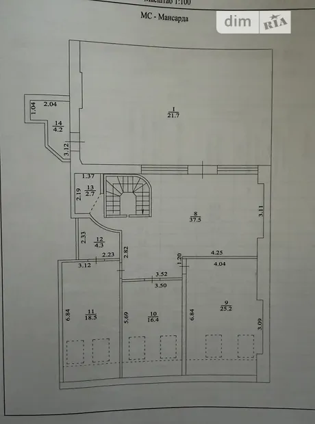 Квартира на вул. Євгена Чикаленка в Києві, ID 185381, фото №16