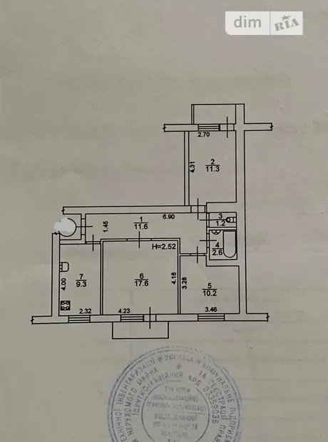 Квартира на вул. Стадіонна, 13 в Києві, ID 196597, фото №23