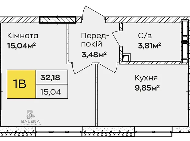 Квартира на вул. Івана Кочерги, 17А в Києві, ID 200404, фото №17