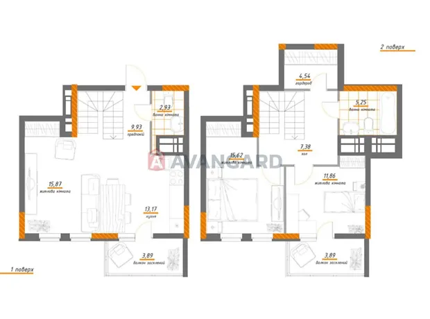 Квартира на вул. Бердника Олеся, 1 в Києві, ID 236630, фото №15