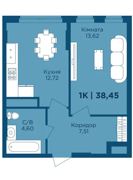 Квартира на вул. Фортечна, 2 в Івано-Франківську, ID 198180, фото №9