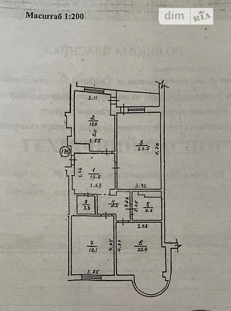 Квартира на вул. Князів Острозьких, 46 в Києві, ID 271757, фото №19