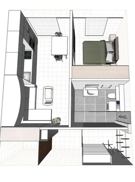 Квартира на вул. Ольгерда Бочковського, 8Б в Дніпрі, ID 207513, фото №11