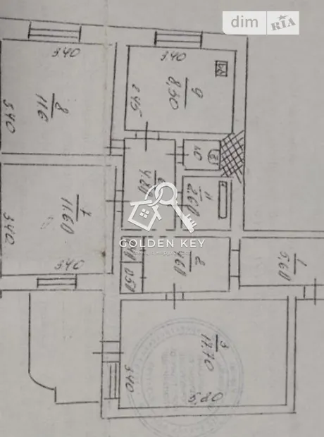 Квартира на вул. Володимира Бизова, 24 в Кривому Розі, ID 179959, фото №24