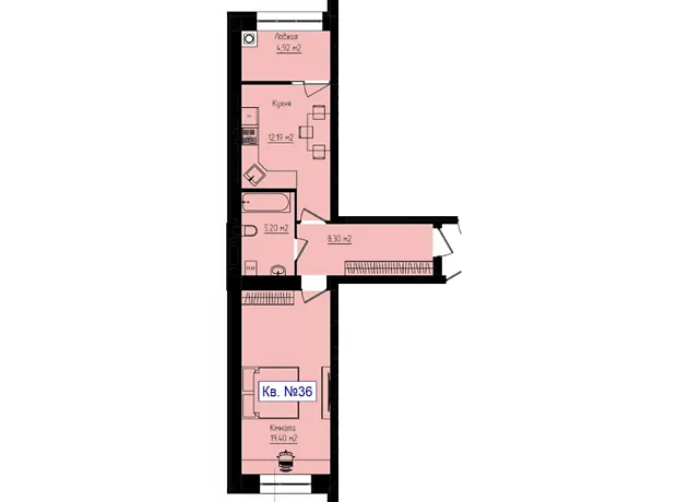Квартира на пров. Зенітний, 21 в Хмельницькому, ID 221529, фото №4