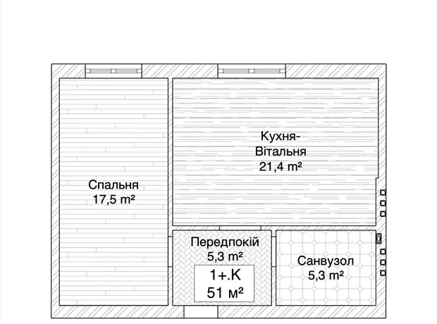 Квартира на пров. Наскрізний, 31 в Вінниці, ID 221695, фото №1