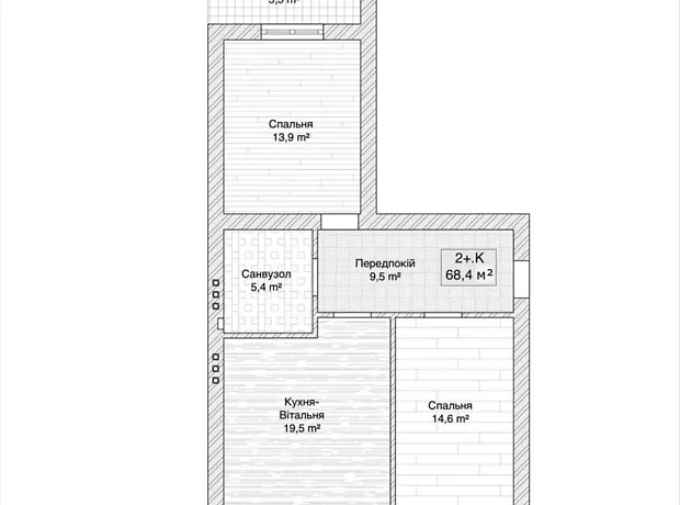 Квартира на пров. Наскрізний, 31 в Вінниці, ID 240012, фото №1