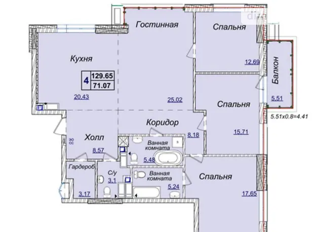 Квартира на вул. Андрія Верхогляда в Києві, ID 177577, фото №17