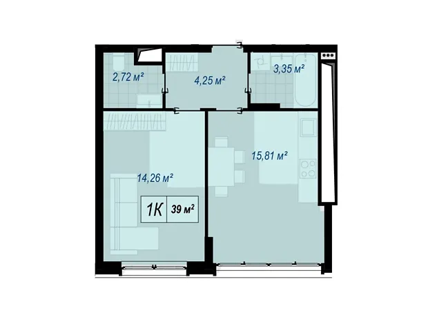 Квартира на вул. Хіміків, 92 в Івано-Франківську, ID 172694, фото №6