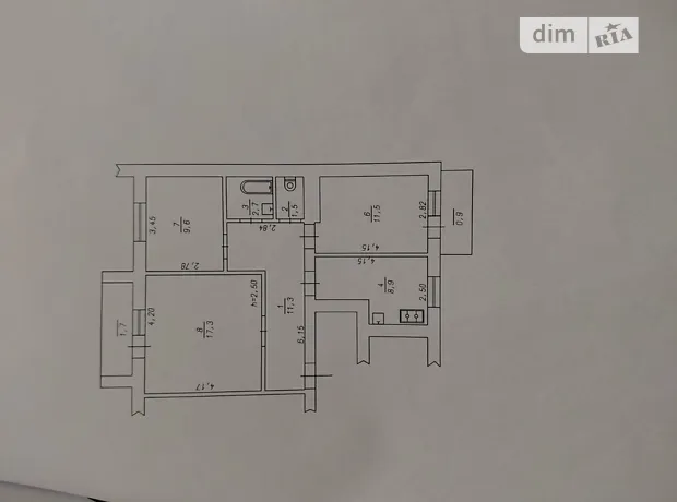 Квартира на вул. Ярослава Мудрого, 2 в Хмельницький, ID 219086, фото №2