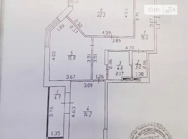 Квартира на вул. Київська, 1 в Чернігові, ID 324149, фото №8