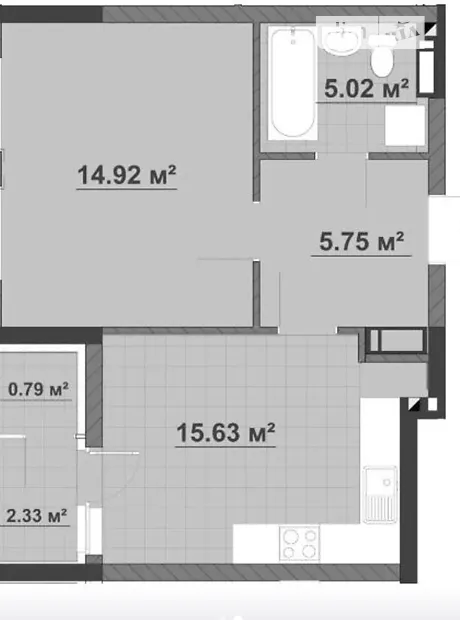 Квартира на вул. Гліба Бабича, 8Г в Київ, ID 336497, фото №3