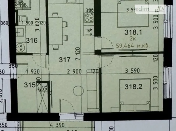Квартира на вул. Собранецька, 85 в Ужгороді, ID 234070, фото №3