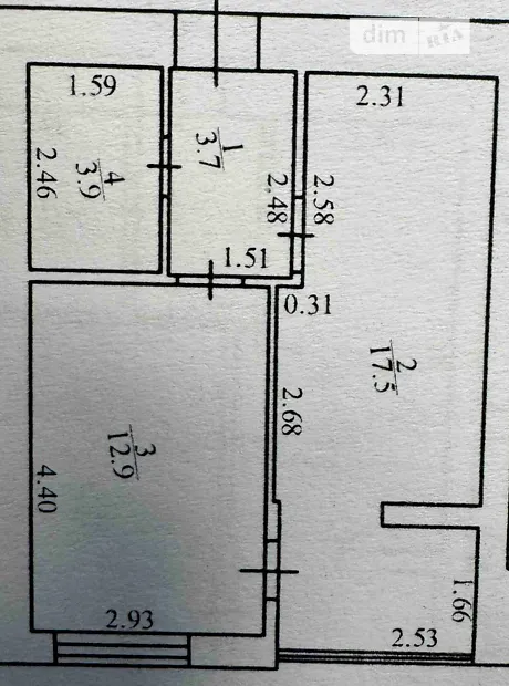 Квартира на вул. Мисливська, 24 в Київ, ID 328372, фото №4