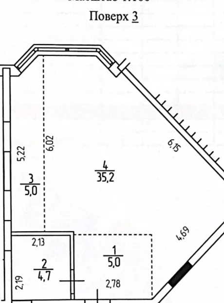 Квартира на вул. Дача Ковалевського, 91 в Одесі, ID 186218, фото №6