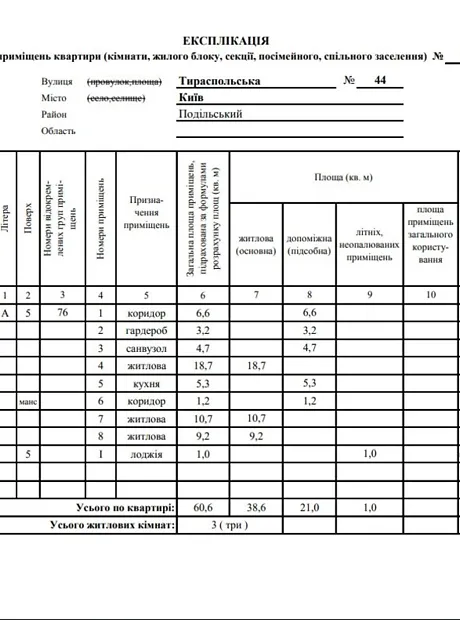 Квартира на вул. Тираспольська, 44 в Києві, ID 163320, фото №18