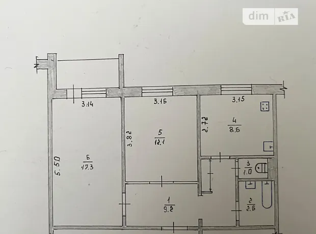Квартира на вул. Крошенська, 49 в Житомир, ID 294610, фото №1
